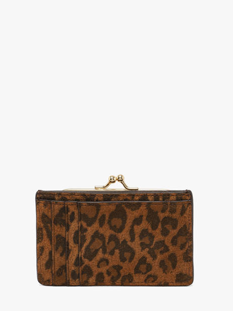 Portemonnee Leder Nat et nin Bruin vintage MIRA ander zicht 2