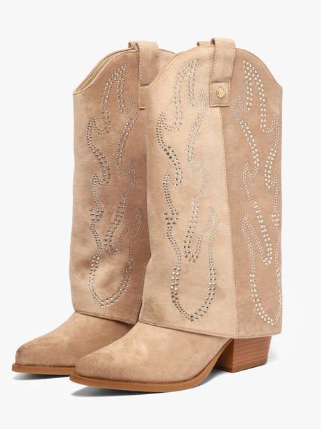 Santiago Laarzen Xti Beige women 146097 ander zicht 1