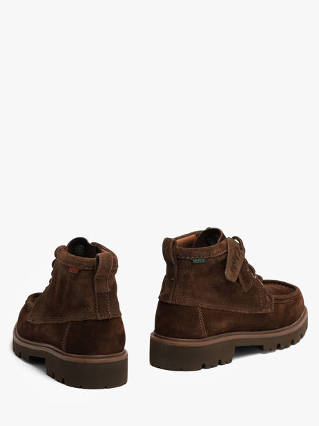 Enkellaarzen Uit Leder Clarks Bruin men 26320159 ander zicht 2