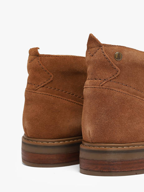 Enkellaarzen Uit Leder Clarks Bruin men 26327184 ander zicht 2