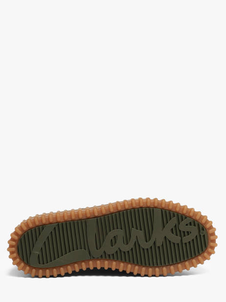 Enkelhoge Derby Veterschoenen Uit Leder Clarks Groen women 26179356 ander zicht 4
