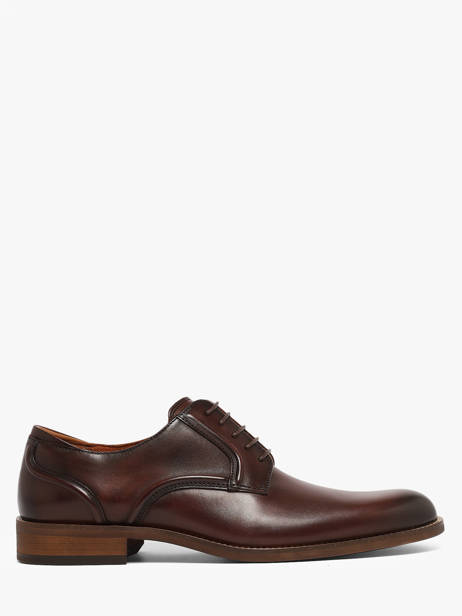 Stadsschoenen Uit Leder Clarks Bruin men 26186388