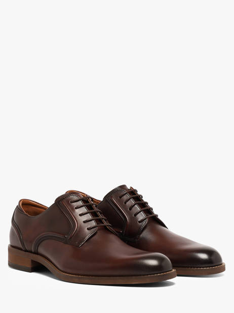Stadsschoenen Uit Leder Clarks Bruin men 26186388 ander zicht 1