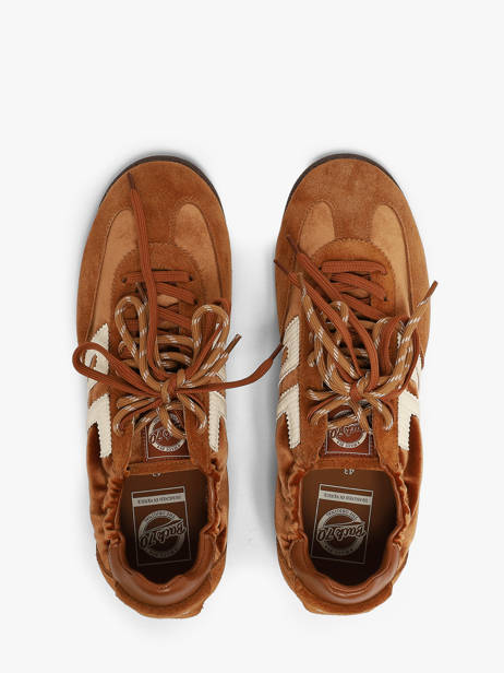 Sneakers Uit Leder Back 70 Bruin women 65 ander zicht 3
