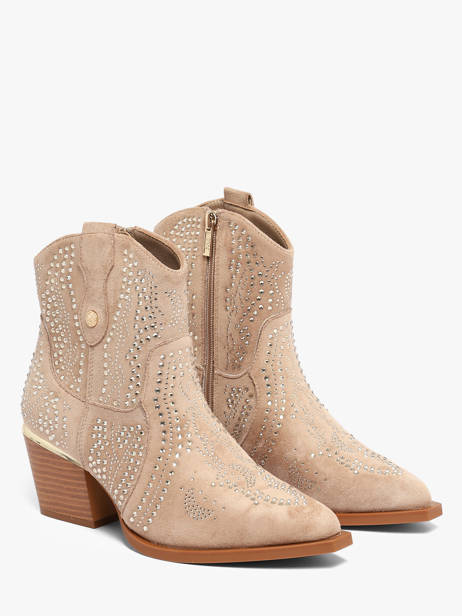 Santiago Laarzen Xti Beige women 146100 ander zicht 1