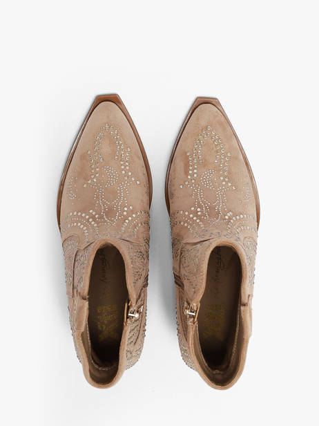 Santiago Laarzen Xti Beige women 146100 ander zicht 3