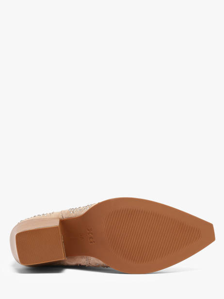 Santiago Laarzen Xti Beige women 146100 ander zicht 4