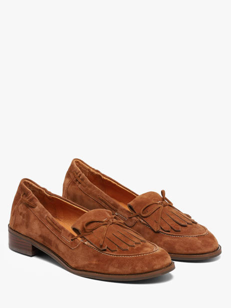 Mocassins Uit Leder Mam'zelle Bruin women CSIUV28 ander zicht 1