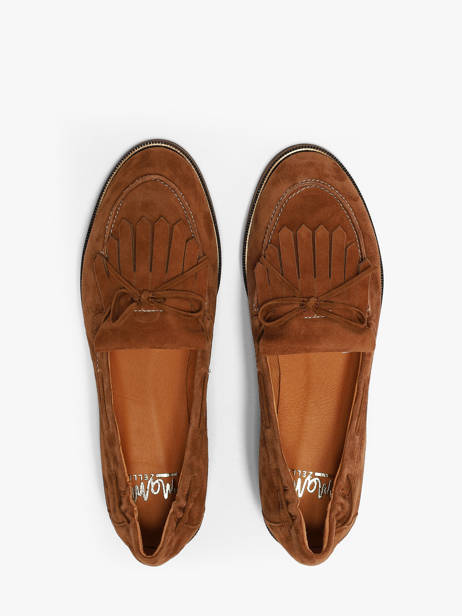 Mocassins Uit Leder Mam'zelle Bruin women CSIUV28 ander zicht 3