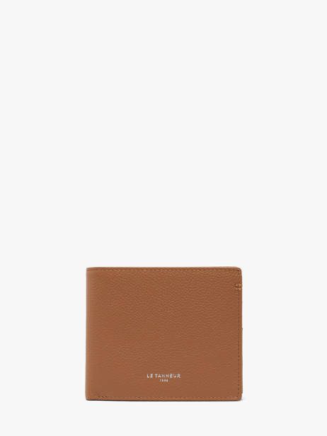 Portefeuille Leder Le tanneur Bruin lucien graine THGR3350