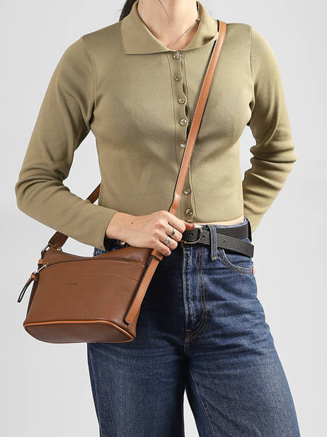 Cross Body Tas Mae Hexagona Bruin mae 5620321 ander zicht 1