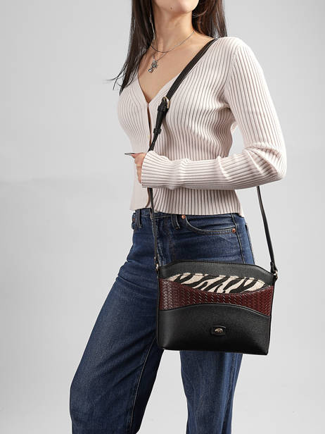 Cross Body Tas Zoe Hexagona Zwart zoe 2320319 ander zicht 1