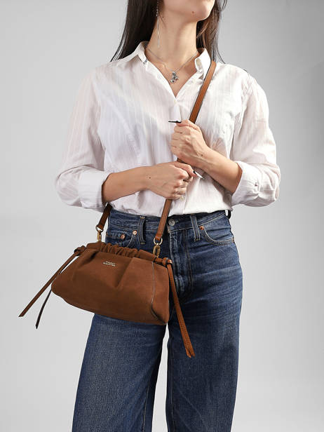 Cross Body Tas Th Soft Leder Tommy hilfiger Bruin th soft AW19010 ander zicht 1