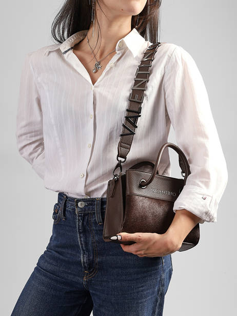 Cross Body Tas Alexia Winter Valentino Bruin alexia winter VBSA9N05 ander zicht 1