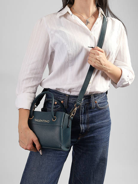 Cross Body Tas Alexia Valentino Blauw alexia VBS5A805 ander zicht 1