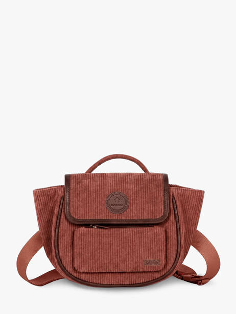 Cross Body Tas Wanderer Katoen Cabaia Oranje wanderer CROSSWAN