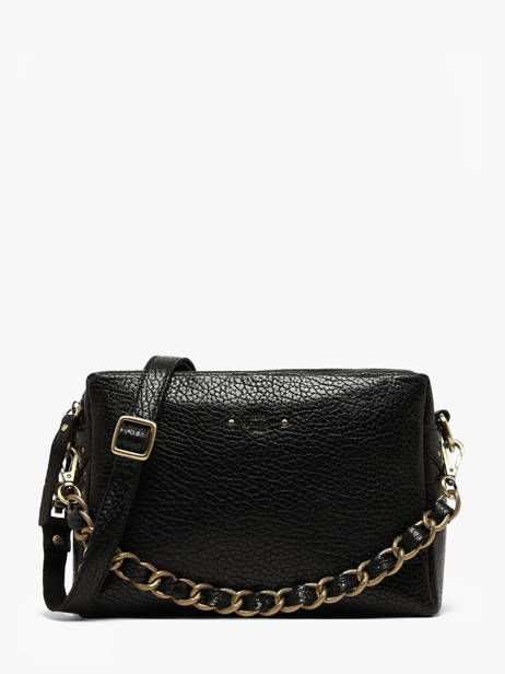 Cross Body Tas Vintage Mila louise Zwart vintage 23673LE1