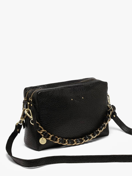 Cross Body Tas Vintage Mila louise Zwart vintage 23673LE1 ander zicht 1