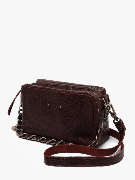 Cross Body Tas Vintage Mila louise Rood vintage 23673E1 ander zicht 1