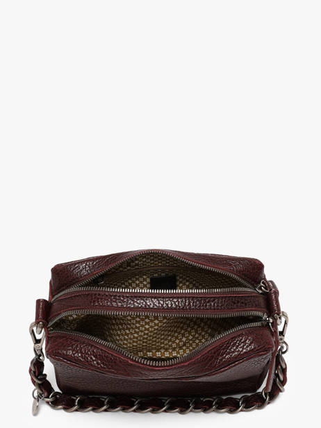 Cross Body Tas Vintage Mila louise Rood vintage 23673E1 ander zicht 2