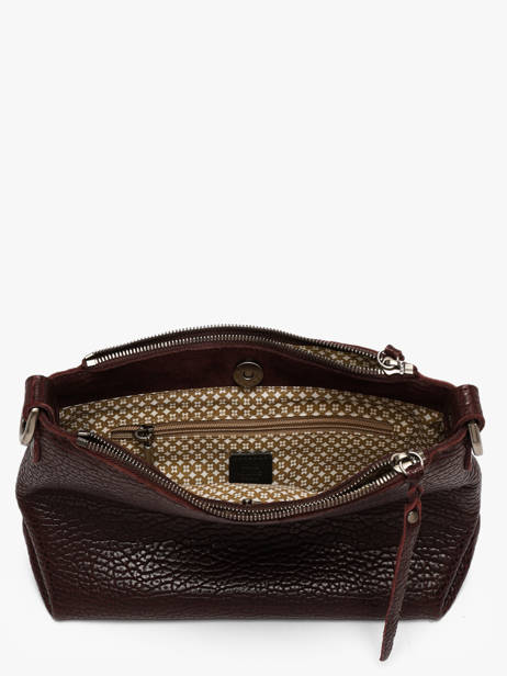 Cross Body Tas Vintage Mila louise Rood vintage 3864E1 ander zicht 2