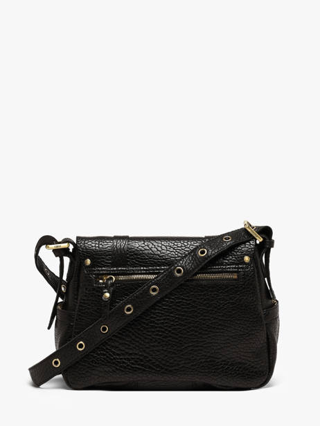 Cross Body Tas Vintage Mila louise Zwart vintage 3917E1 ander zicht 3