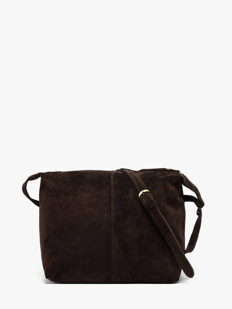 Cross Body Tas Vintage Mila louise Bruin vintage 23067V ander zicht 3