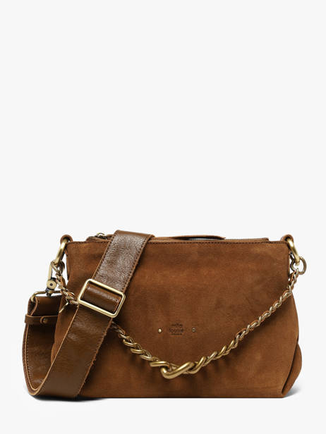 Cross Body Tas Vintage Mila louise Bruin vintage 3864VC1