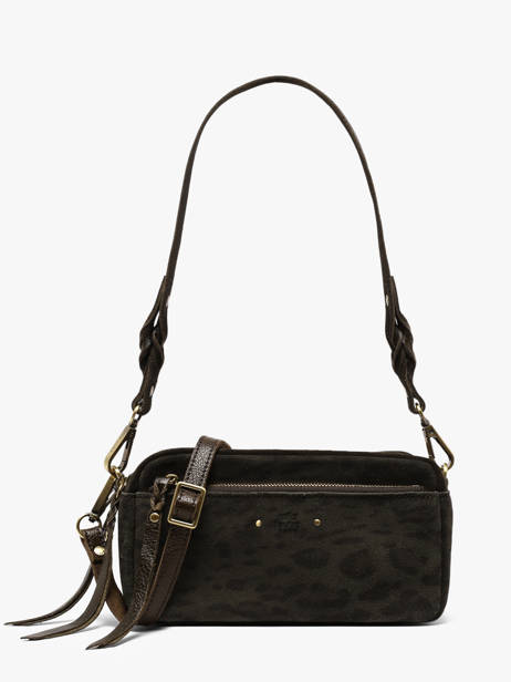 Cross Body Tas Vintage Mila louise Zwart vintage 3916PA1