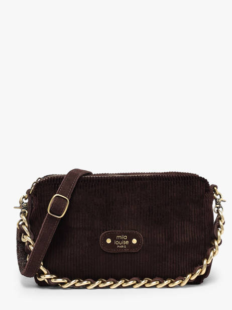 Cross Body Tas Vfr2 Mila louise Bruin vfr2 23673FR2