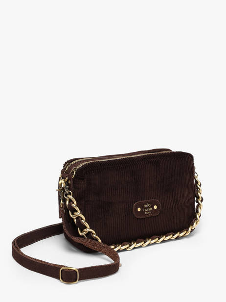 Cross Body Tas Vfr2 Mila louise Bruin vfr2 23673FR2 ander zicht 1