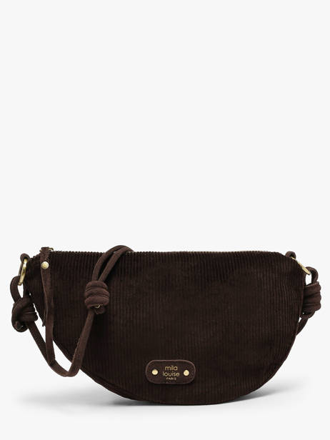 Cross Body Tas Vfr2 Mila louise Bruin vfr2 23065FR2