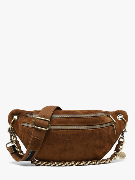 Heuptasje Mila louise Bruin vintage 23689V