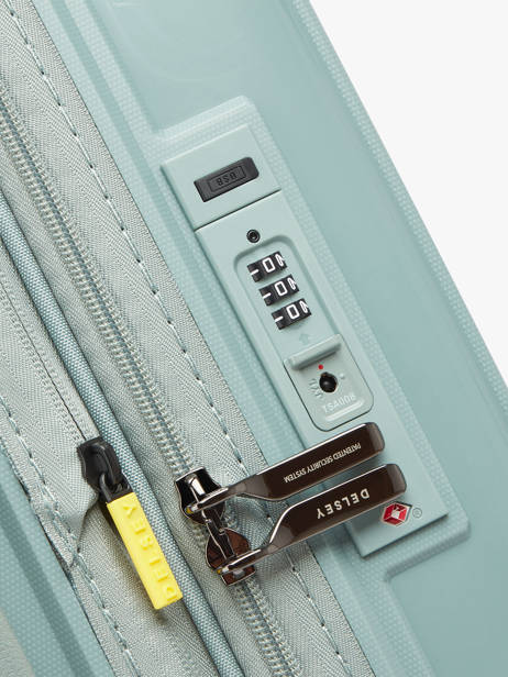 Handbagage Delsey Groen lutece 2800801 ander zicht 1