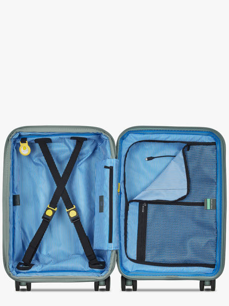 Handbagage Delsey Groen lutece 2800801 ander zicht 3