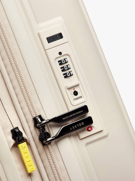 Harde Reiskoffer Lutece Delsey Beige lutece 2800821 ander zicht 1