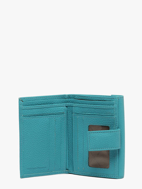 Portefeuille Original N 2 Compartimenten Leder Nathan baume Blauw original n 413N ander zicht 1