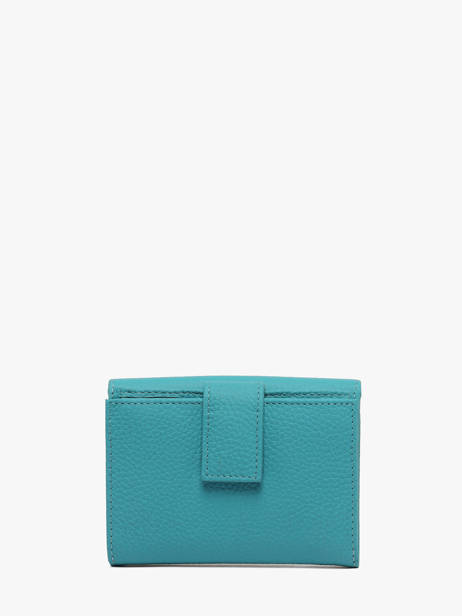 Portefeuille Original N 2 Compartimenten Leder Nathan baume Blauw original n 413N ander zicht 3