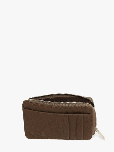 Portemonnee Met Kaarthouder Original N Leder Nathan baume Bruin original n 217N ander zicht 1