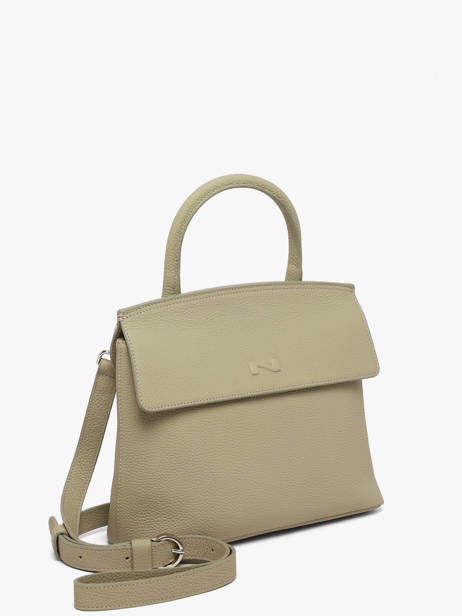 Cross Body Tas Clarita Leder Nathan baume Groen nathan 18 ander zicht 2