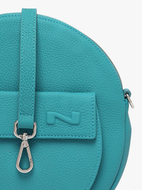 Cross Body Tas Dorine Leder Nathan baume Blauw nathan 96KW3061 ander zicht 3