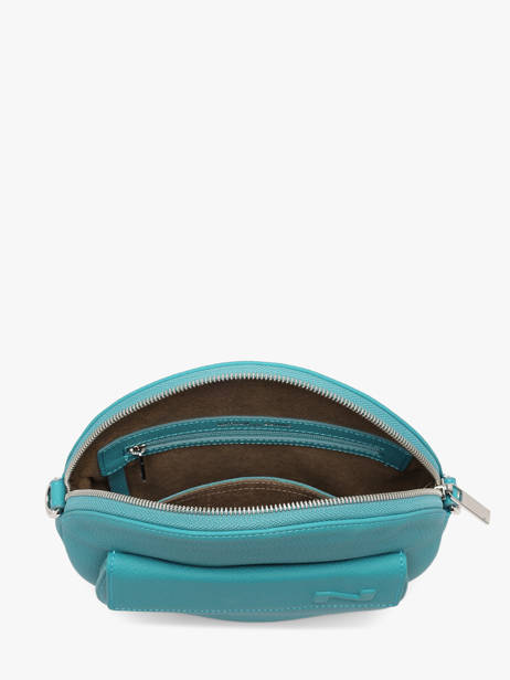 Cross Body Tas Dorine Leder Nathan baume Blauw nathan 96KW3061 ander zicht 4