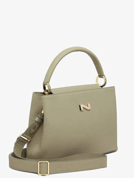 Handtas Magnolia Leder Nathan baume Groen eden 3 ander zicht 2