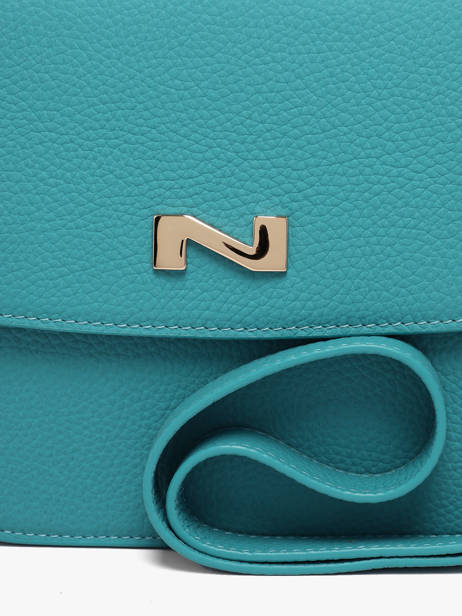 Cross Body Tas Ulysse Leder Nathan baume Blauw odyssey 2 ander zicht 3