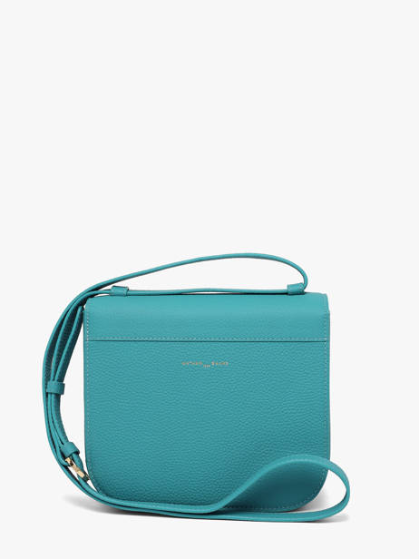 Cross Body Tas Ulysse Leder Nathan baume Blauw odyssey 2 ander zicht 5