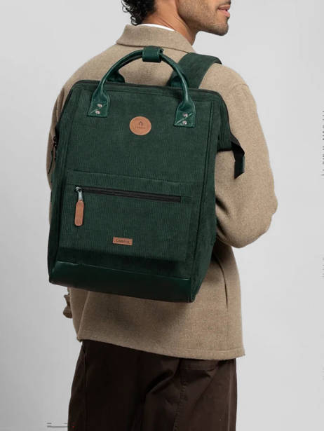 Adventurer Large - Rugzak  Cabaia Groen adventurer L ander zicht 1