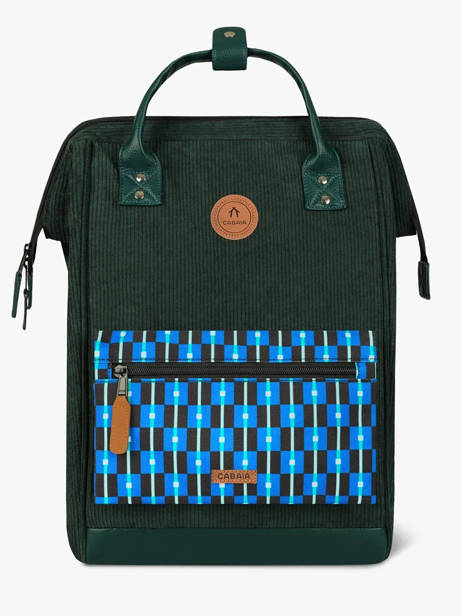 Adventurer Large - Rugzak  Cabaia Groen adventurer L ander zicht 2