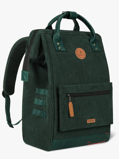 Adventurer Large - Rugzak  Cabaia Groen adventurer L ander zicht 3