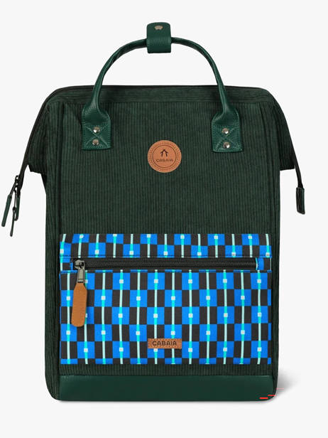 Adventurer Medium - Personaliseerbare Rugzak Cabaia Groen adventurer BAGS ander zicht 2