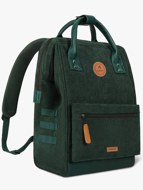 Adventurer Medium - Personaliseerbare Rugzak Cabaia Groen adventurer BAGS ander zicht 3